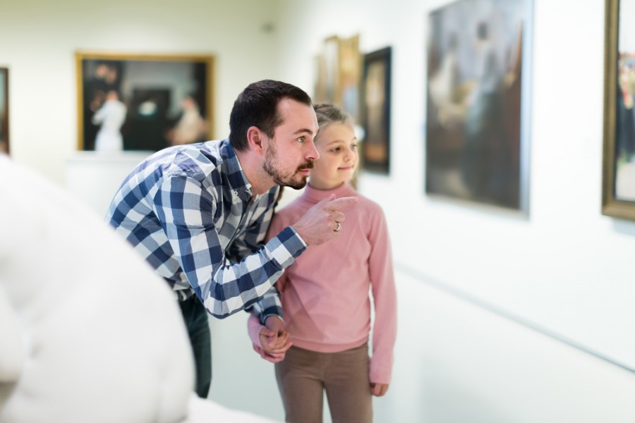 La visite du musée d’art Roger-Quilliot