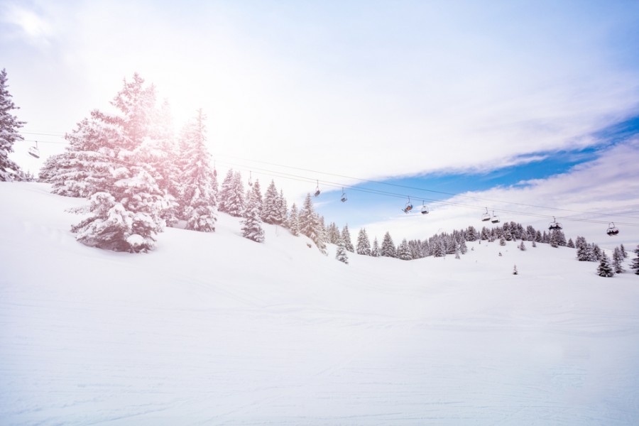 La station du Lioran, au coeur des volcans d'Auvergne